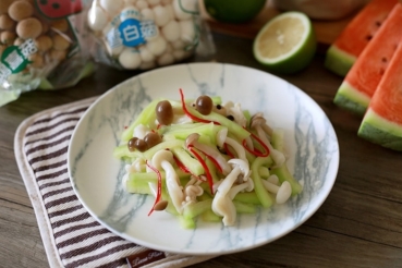 涼夏西瓜雙菇