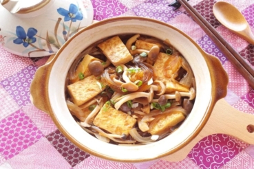 鮮菇香煎豆腐粉絲煲